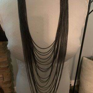 Elegant Black Multi-Layer Necklace